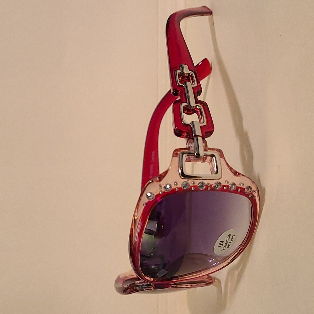 Womens Rhinestones Sunglasses - Picture 3 of 6